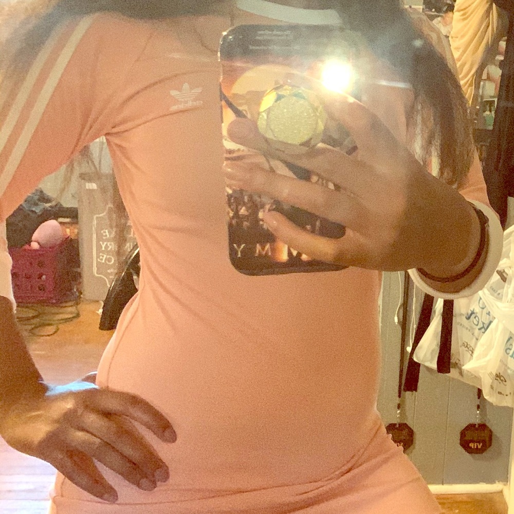 Pink Adidas Dress